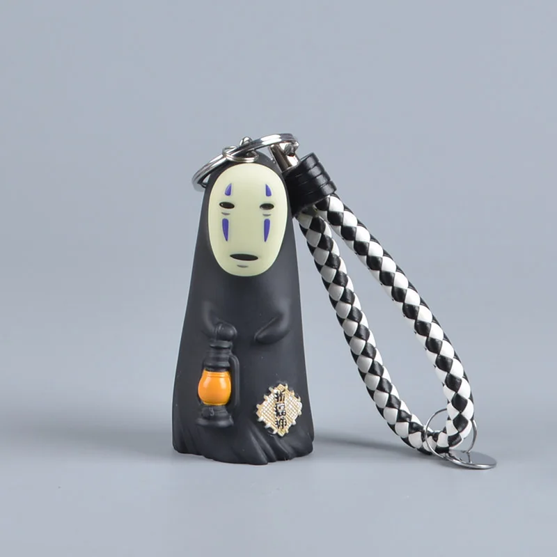 YD-1 Koteta Studio Ghibli No Face фигурка мужчины ПВХ фигурка Миядзаки Хаяо аниме брелок 8 см украшение-кукла детские игрушки Рождество - Цвет: YD-1