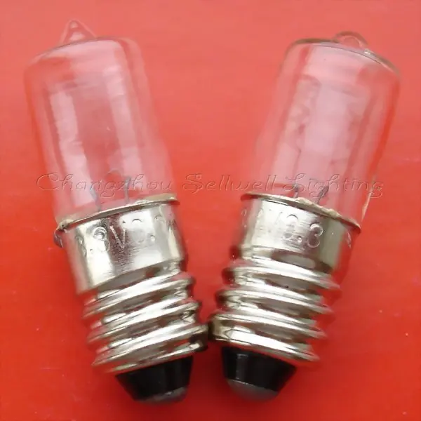 Хорошо! Миниатюрная лампа 3 8 v 0.3a E10 A565|miniature lamp bulbs|lamp bulbminiature |
