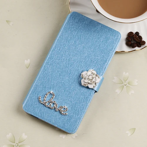Blue Love C Чехол-книжка для Motorola Moto E5 Plus G6 Play G6 Plus, 5,7 дюймов, чехол-кошелек из искусственной кожи с откидной крышкой и отделением для карт, чехол kcikstand - Цвет: Blue Love C