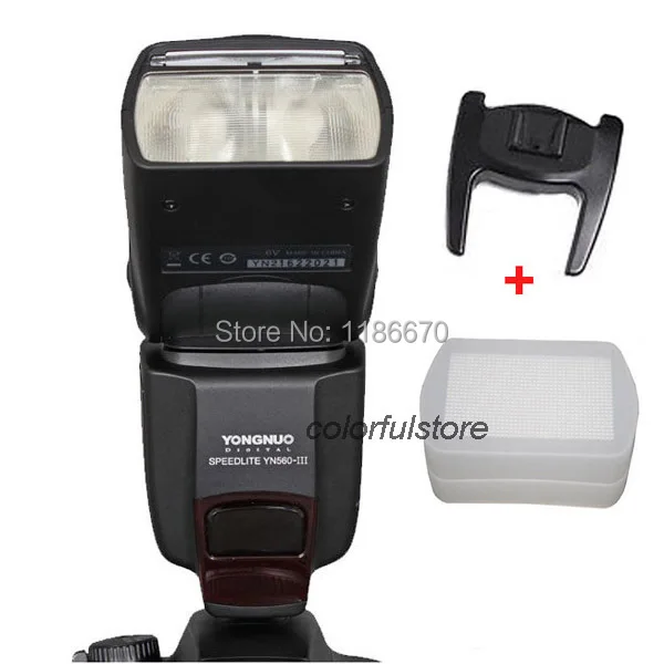 YongNuo Вспышка Speedlite YN 560 III YN560III для Canon 5D II 5D2 5D3 7D 6D 60D 50D 40D 700D 650D 600D 550D 500D 350D 1100D 1000D|speedlite