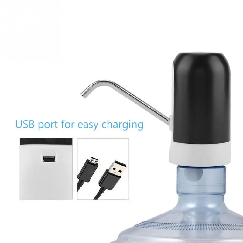 Портативный светодиодный насос для питьевой воды с USB портом|Насосы| |