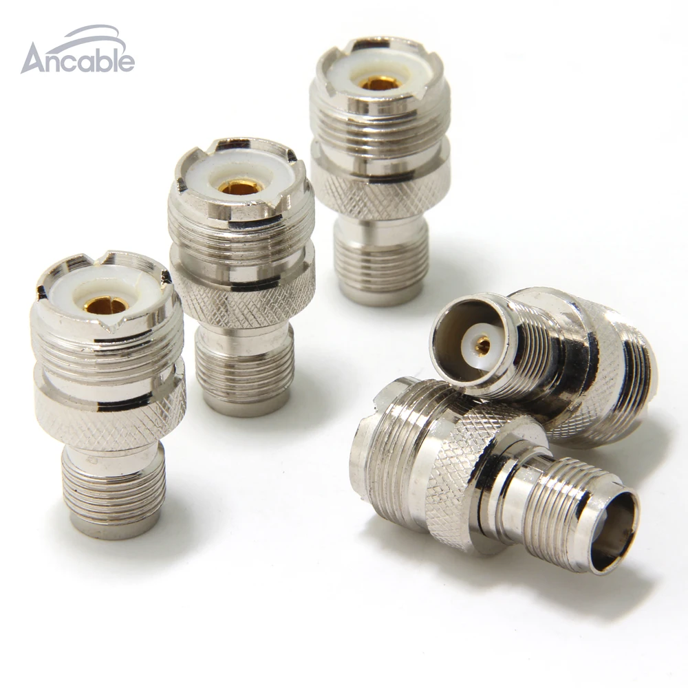 

Ancable 5-Pack UHF Female SO-239 to TNC Female Jack RF Coax Coaxial Adapter