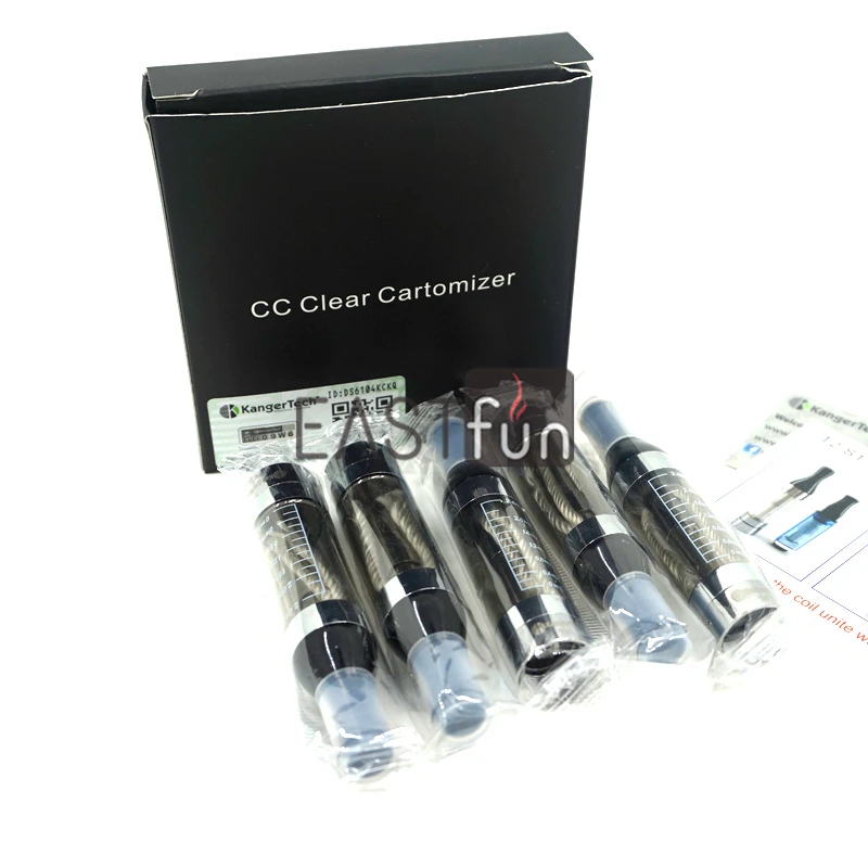 50 шт. оригинальный kanger t2 атомайзер для 510 ego1.8ohm электронная сигарета клиромайзер|t2