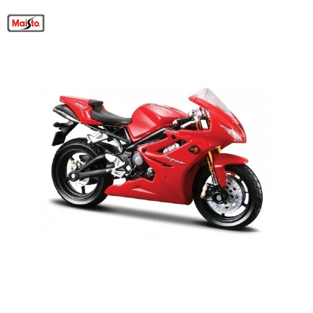 MAISTO 1:18 Triumph DAYTONA 675 Мотоцикл Велосипед литье под давлением модель игрушки Новый в