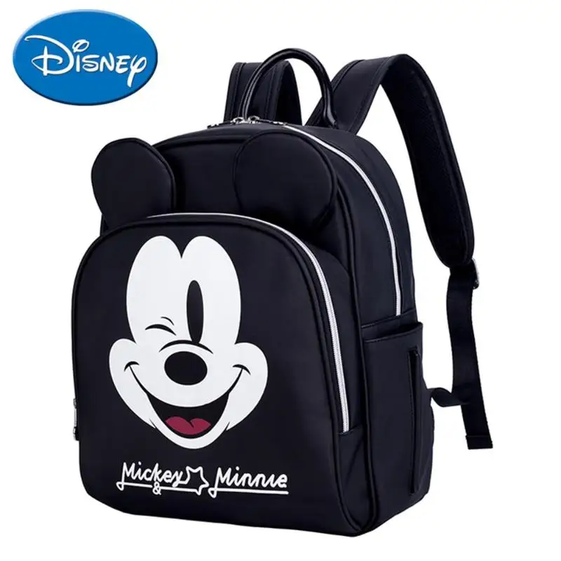 Disney Многофункциональный рюкзак для мам, сумки для подгузников с Микки Маусом, женские рюкзаки большой емкости, дорожная сумка для подгузников для младенцев, уход за ребенком