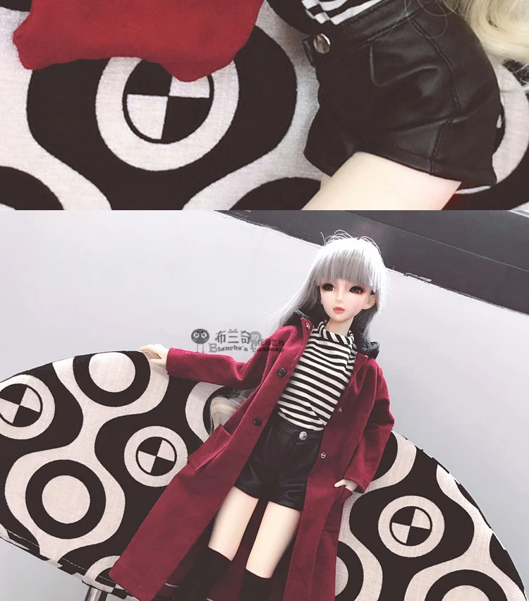 1/3 DD 1/4 MSD 1/6 YOSD Одежда BJD кукла пальто msd куртка 1/4 BJD кукла футболка шорты Одежда куклы аксессуары