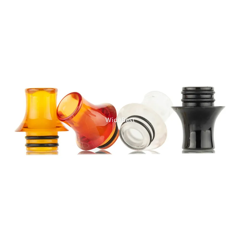 9 мм полированный Ultem эпоксидный 510 MTL капельный наконечник для Merlin Nano MTL/VapeFly elic
