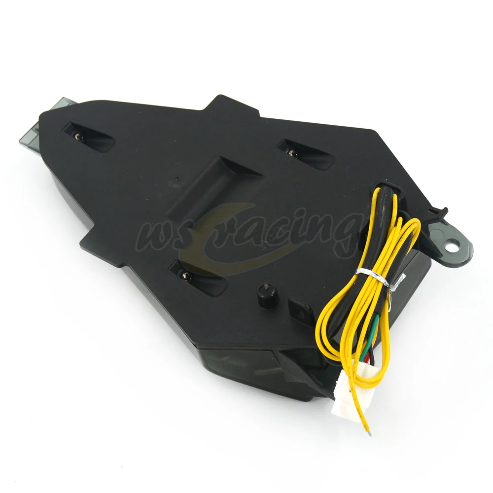 

Motorcycle LED Rear Turn Signal Tail Stop Light Lamps Integrated For YAMAHA YZF R6 2006-2007 2006 2007