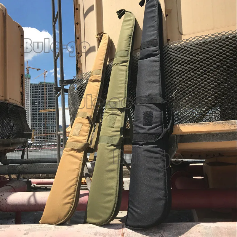 130cm/51&quot Tactical Padded Gun Case Rifle Carrying Bag with Soft Padding Nylon Military Protection | Спорт и развлечения