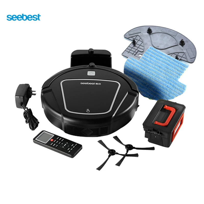 Робот пылесос Seebest D720 MOMO 1 0 для сухой уборки с 2 боковыми щетками|Пылесосы| |