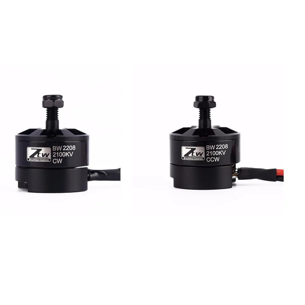 1x Оригинальный ZTW Черная Вдова 2208 2100KV двигатель w/18A ESC 2 в 1 CW/CCW самолета|Детали и