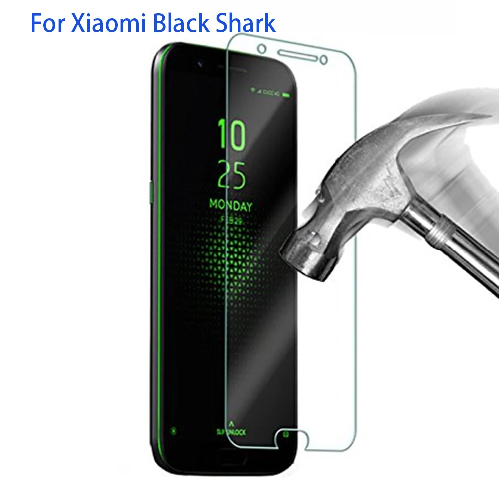2 шт. Naxtop 2.5D Закаленное стекло Защита для экрана Xiaomi Mi Play Black Shark Pro Helo Pocophone