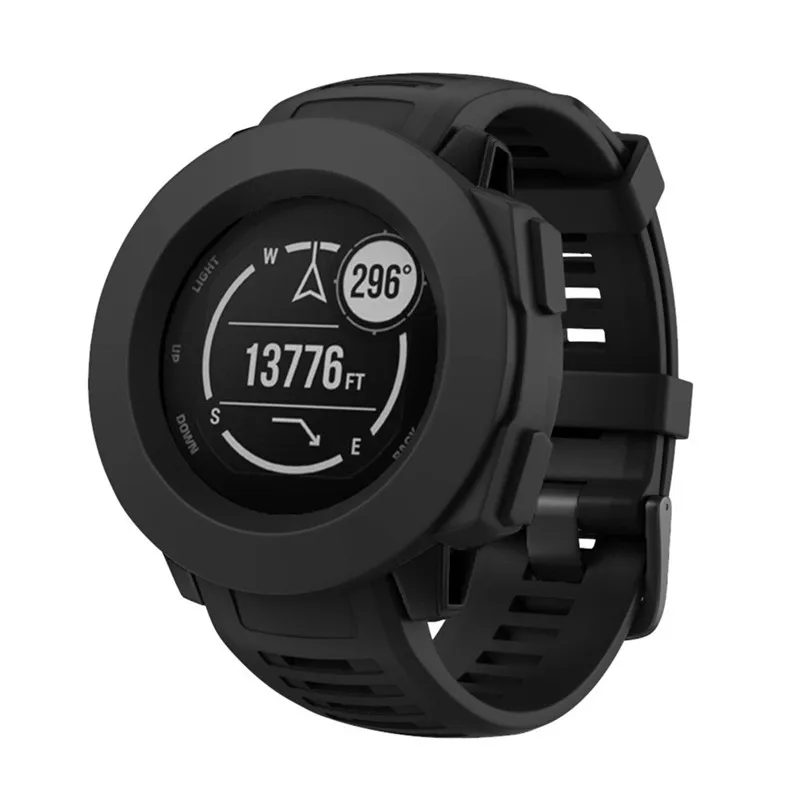 Смарт аксессуары HIPERDEAL силиконовый чехол для часов Garmin instinct рамы защитный бампер