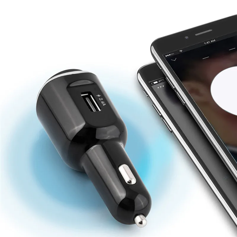 Устройство для быстрой зарядки 3 0 дюйма FM передатчик два USB порта автомобильное