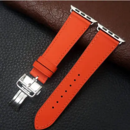 Ремешок для часов из натуральной кожи ремешок Apple Watch Series 4 1 2 3 iWatch herm|band for apple