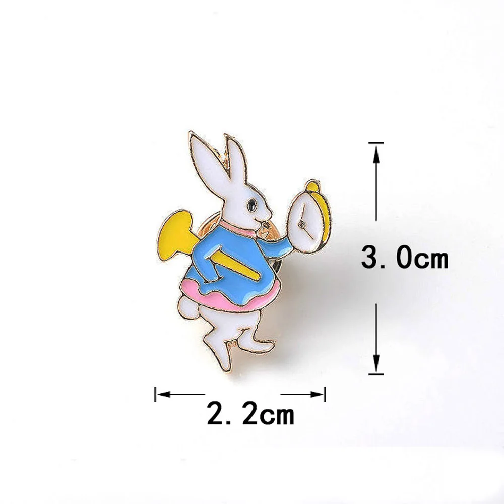 5 шт./лот Креативные аксессуары для кроликов воротника кнопки игла брошь булавка