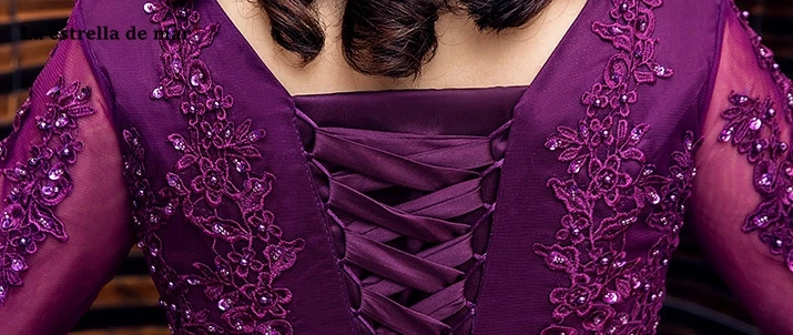 Большие размеры vestido madrinha тюль сексуальный v-образный вырез Половина рукава Линия Зеленый Фиолетовый королевский синий бордовый Серебряный платья подружки невесты