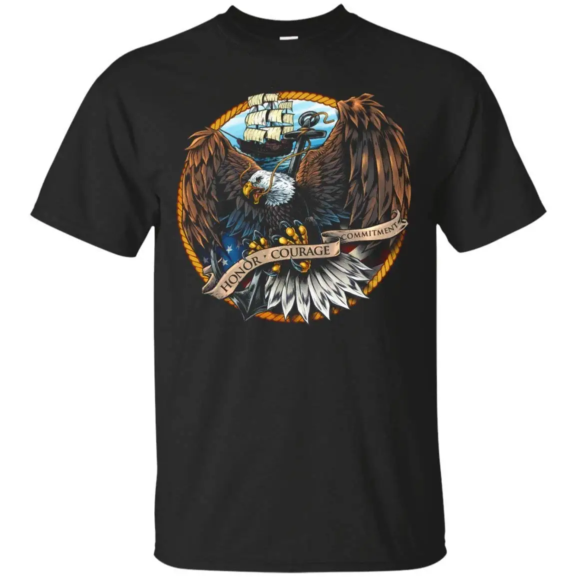 

Navy Eagle Best Gifts Tee T-Shirt for Men T-Shirt Novelty Cool Tops Men'S Short Sleeve T shirt Men Lastest