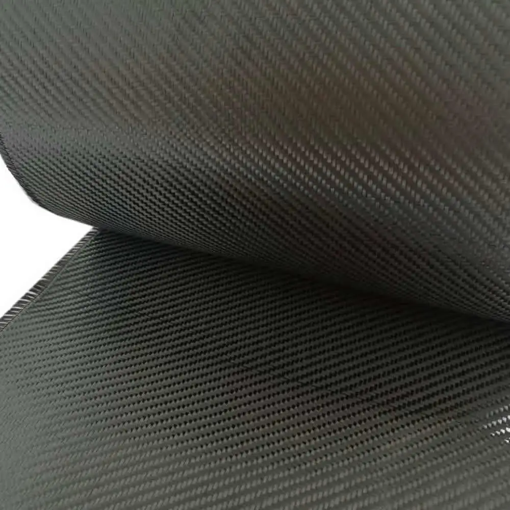 Плетение саржевым переплетением 220 г/м2 ширина 20 см тканевая лента из углеродного