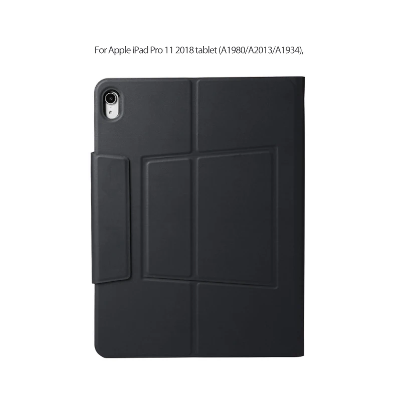 Чехол с клавиатурой witsp@ d для iPad pro 1" 12,9", Чехол «Все-в-одном», беспроводной чехол с клавиатурой Bluetooth и держателем для карандашей iPad и зарядкой - Цвет: Black
