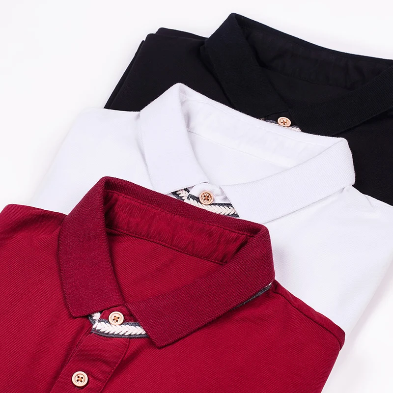 Мужская футболка-поло Markless Классическая однотонная футболка с коротким рукавом