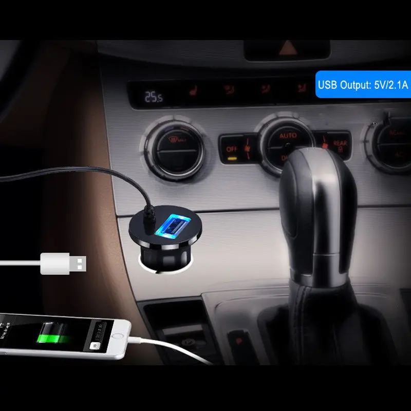 VicTsing, беспроводной Bluetooth, автомобильный комплект, MP3 плеер, динамик, зарядное устройство для iPhone, автомобильный комплект, MP3 музыкальный плеер, радио, 12 В