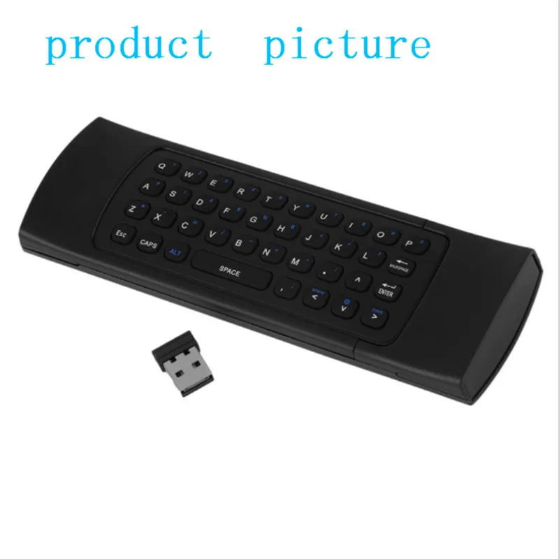 Высокое Качество 2.4 Г Беспроводная MX3 Дистанционного Управления Air Mouse Клавиатура