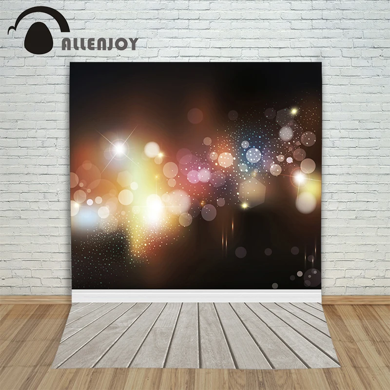 Allenjoy фото фон пространство мигающий размытие Блестящий деревянный Фотофон