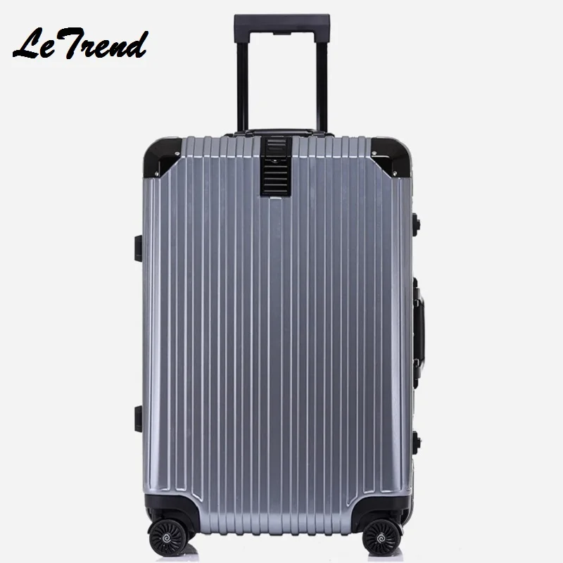 20'24'26'29' Aluminium Frame Unisex Fashion Travel Large Capacity High Quality Luggage Rolling Hardside Luggage Rolling Trolley
