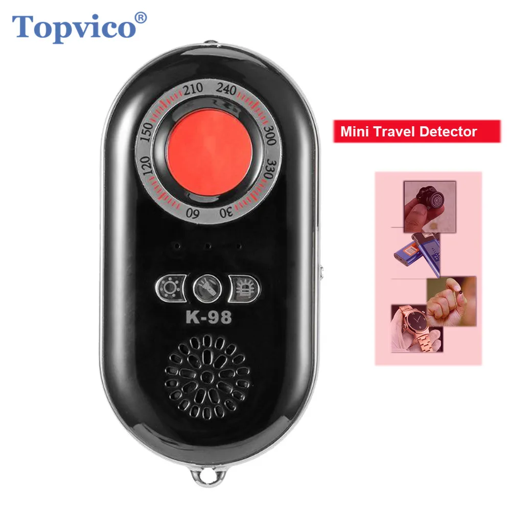 

Камера-видоискатель Topvico K98, Вибрационный мини-датчик удара, антишпионский детектор, беспроводная камера с объективом, скрытые устройства