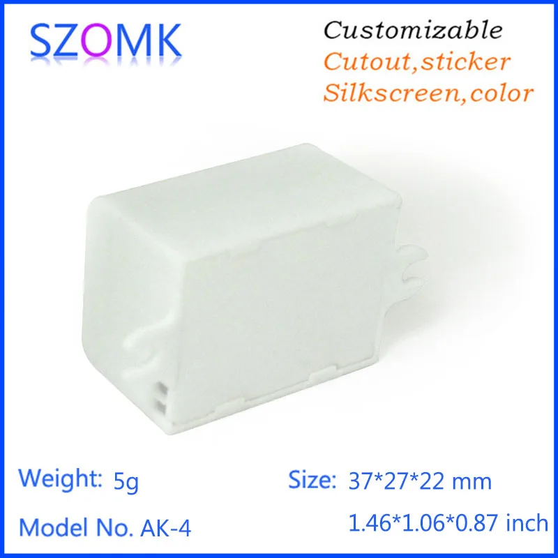 50 шт./партия пластиковый корпус для электроники 37*27*21 мм