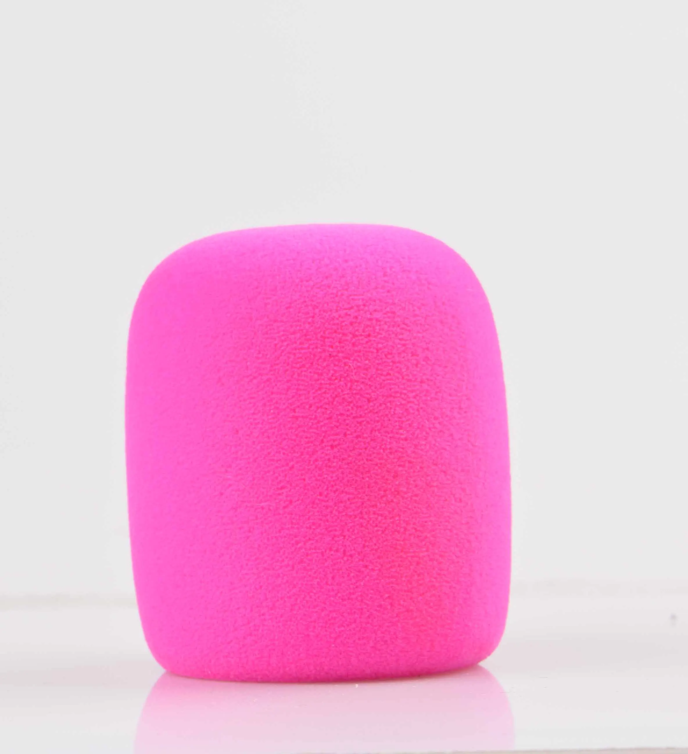 pink Пенка для микрофона чехол для микрофона губка Профессиональная студия ветрового стекла защитная решетка щит мягкий ручной шапка с микрофоном для KTV - Цвет: pink