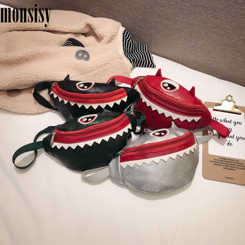 Поясная Сумка Monsisy для детей модная детская сумка кошелек из искусственной кожи