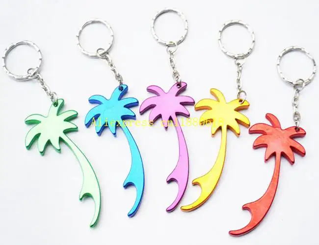 3000 шт./лот Быстрая доставка брелки в форме пальмы открывалка для бутылок пива
