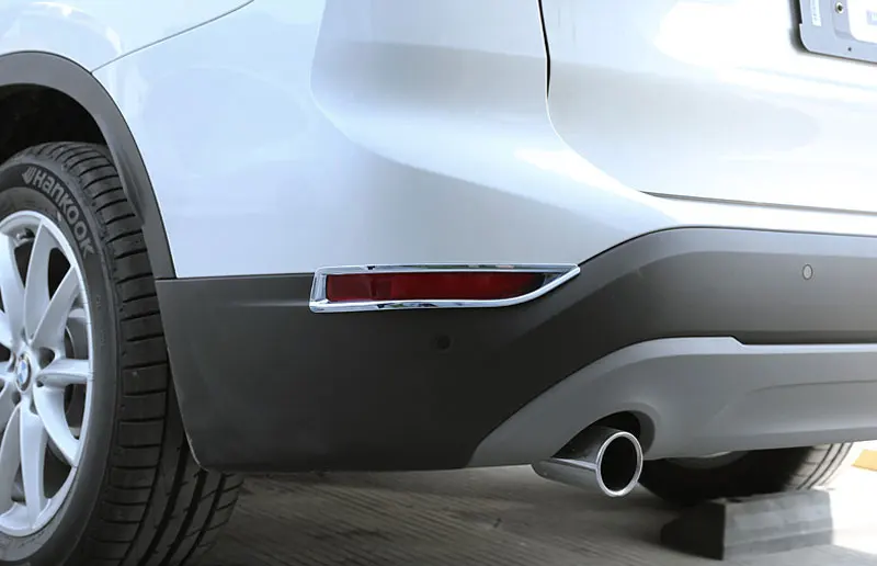 2 шт. задний светильник Рамка светильника отделка Стикеры для BMW X1 F48 20i 25i 25le 2016 2019