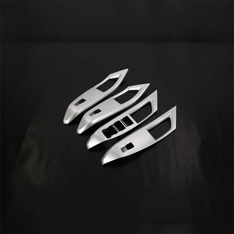 

Car-Styling Interior Accssories Door Window Lift Switch Panel Cover Frame Trim For Ford Focus 4 2019 2020 Internal Car Stickers