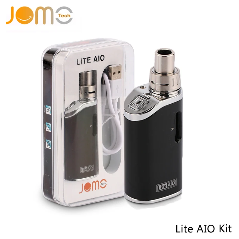 Новое поступление jomotech lite vape мод 1300 мАч aio box Mod Ecigs Комплект Твист VW 20-40 Вт