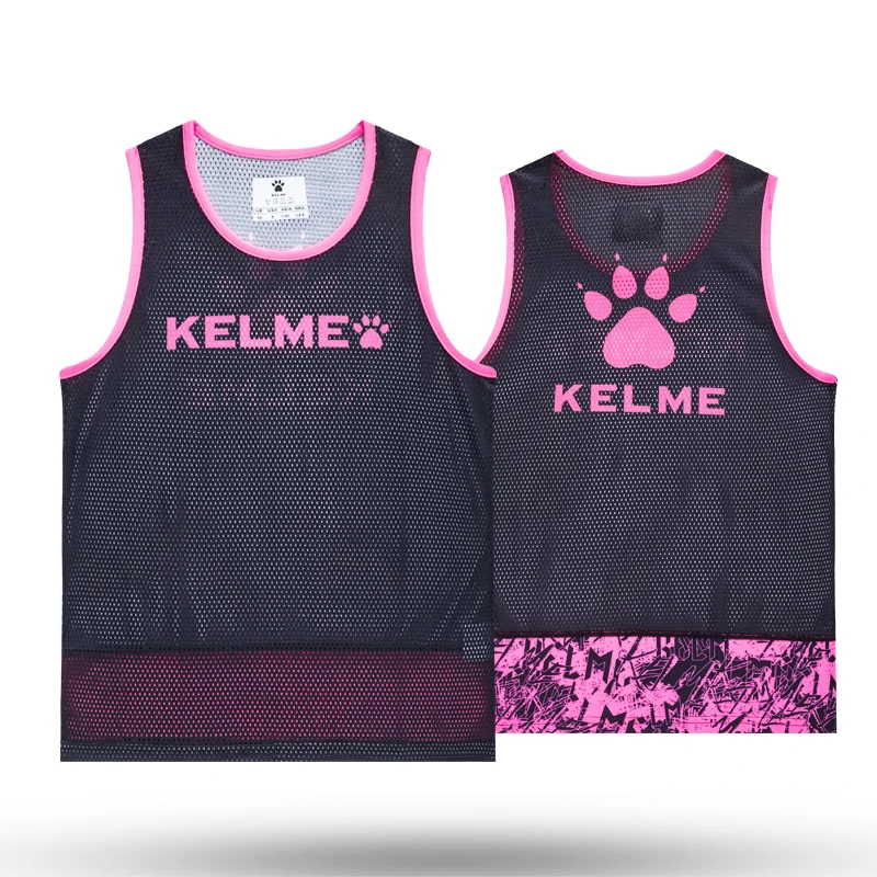 Детский футбольный тренировочный жилет KELME Трикотажный для футбола спортивный