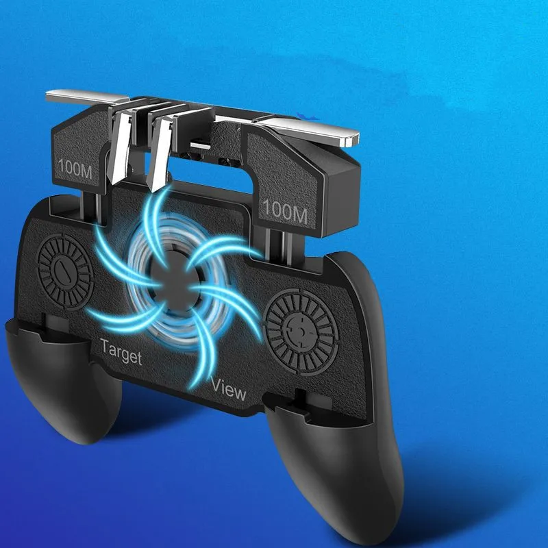 K20 шесть пальцев все в одном мобильный игровой контроллер Кнопка Fire Key для PUBG
