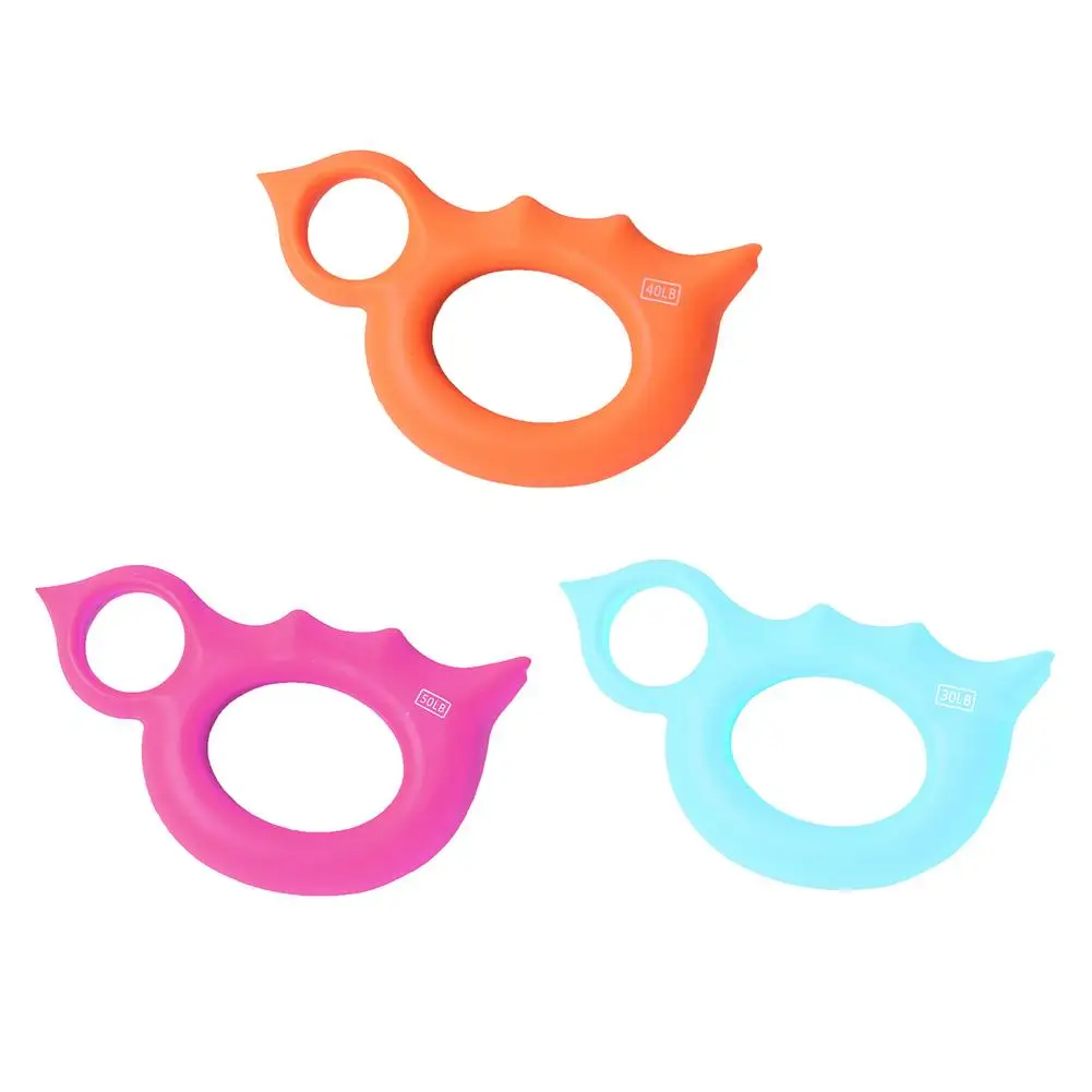 3 цвета Птица Форма Силиконовые портативное ручное зажимное кольцо кистевой