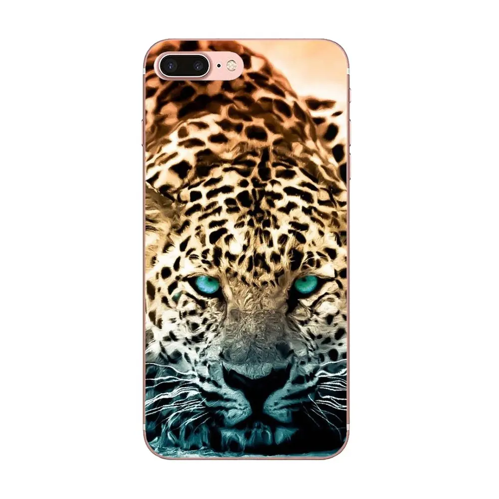 Животное Jaguar уникальный роскошный мягкий чехол для мобильного телефона Apple iPhone 4
