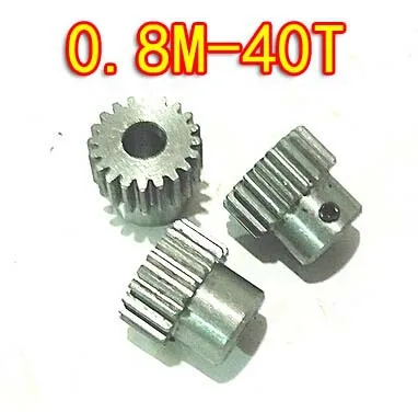 

3Pieces/Lot 0.8M-40Teeth Diameter:33.6mm T Convex Carbon Steel Gear Micro Mini Motors Diy Small Module Gear--Hole D:5mm