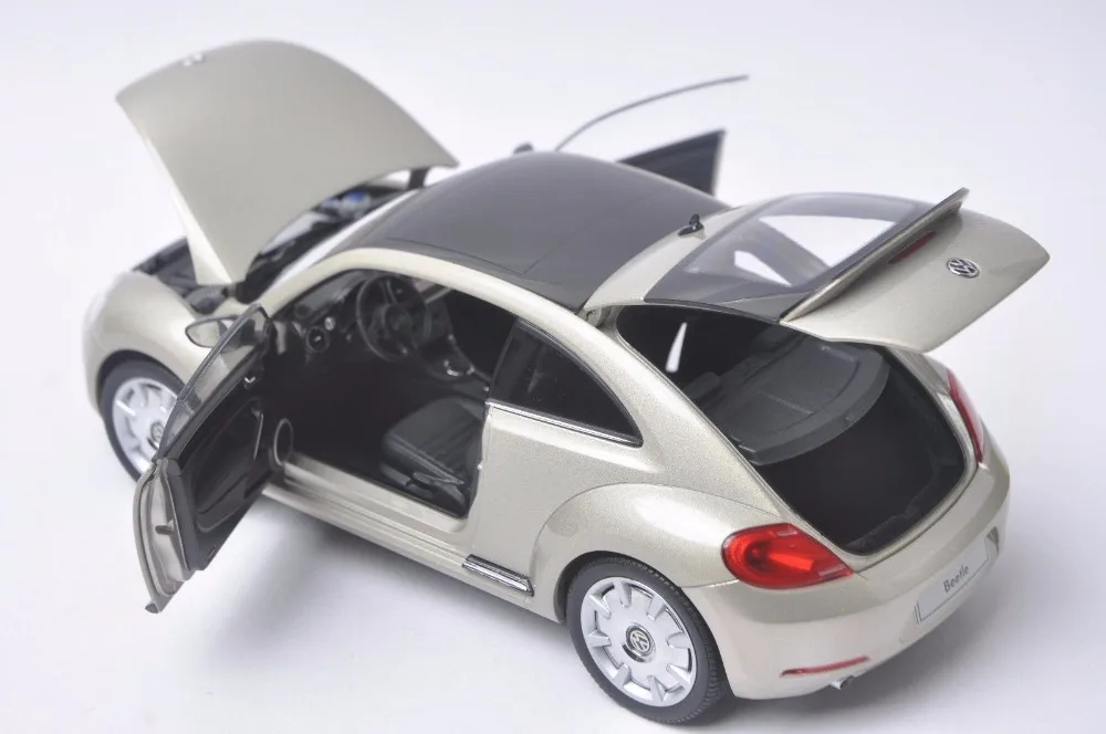 1:18 литья под давлением модели для VW Volkswagen Жук серебро микролитражных Игрушечная машина из сплава миниатюрный коллекция подарок