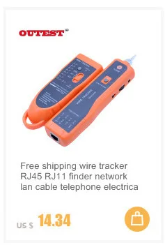 Провода трекер RJ45 RJ11 finder сети lan кабель телефонный Электрический провод трекер tracer тонер xq-350