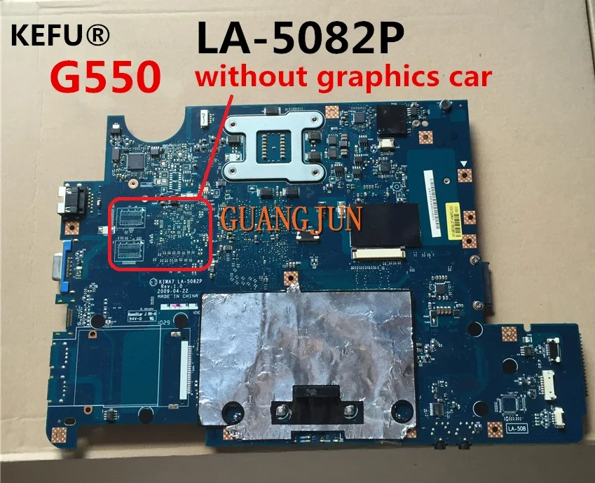 Материнская плата KEFU для ноутбука Lenovo G550 быстрая доставка|Материнские платы| |