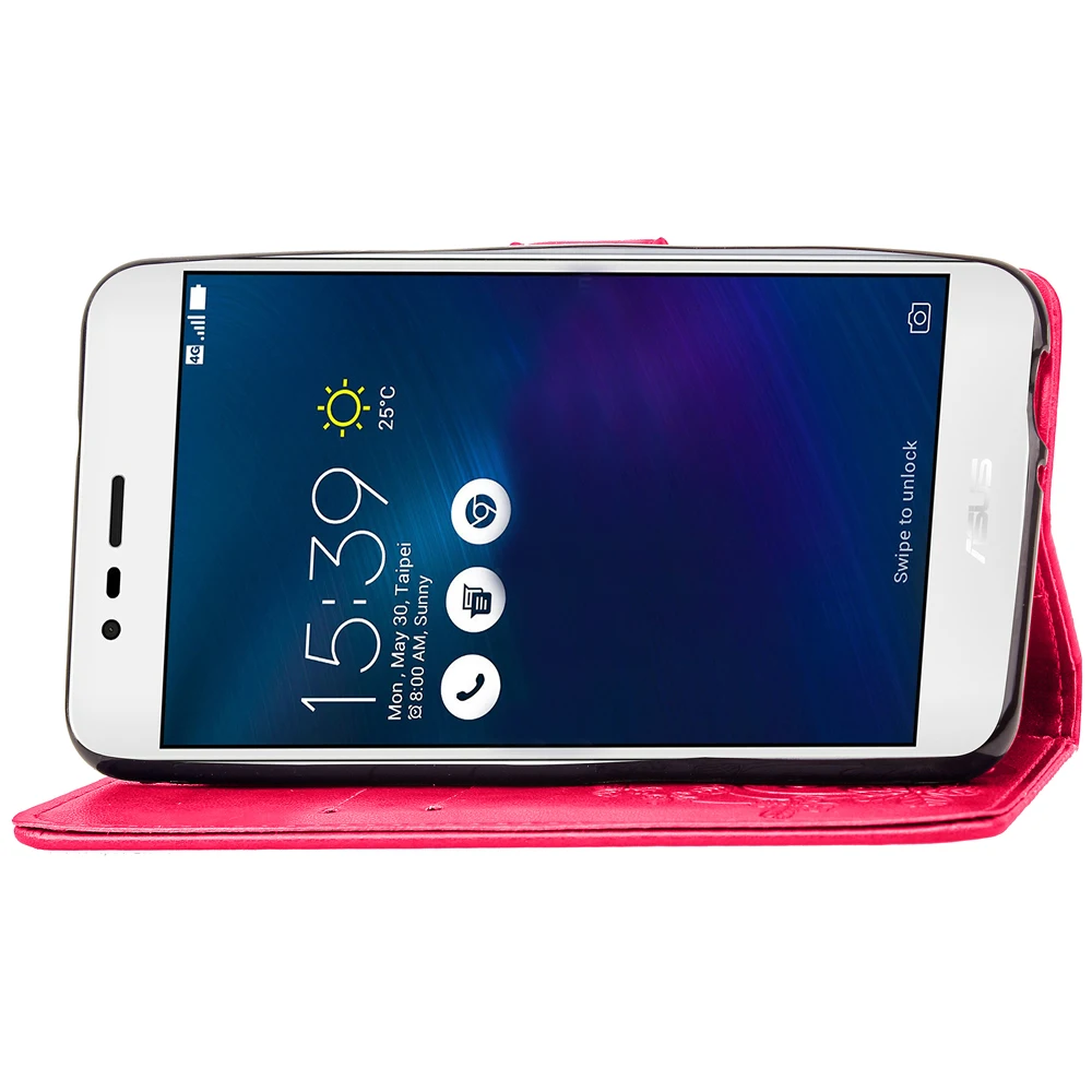 Крышкой сотовый телефон чехол для Asus Zenfone 3 Max ZC520TL 5.2 &quotФлип Кожа PU ТПУ В виде