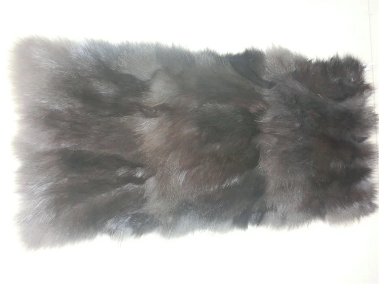 2016 высококачественное одеяло из натурального Лисьего меха/пластина серебряного