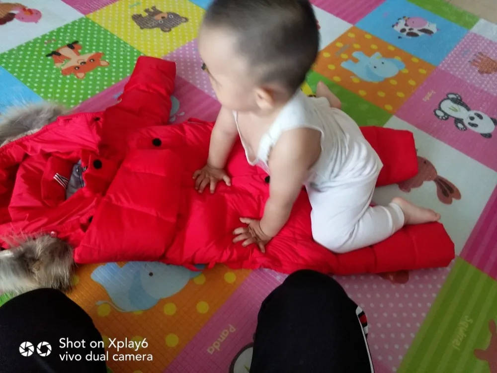 Новые модные теплые сиамские пуховая куртка 2