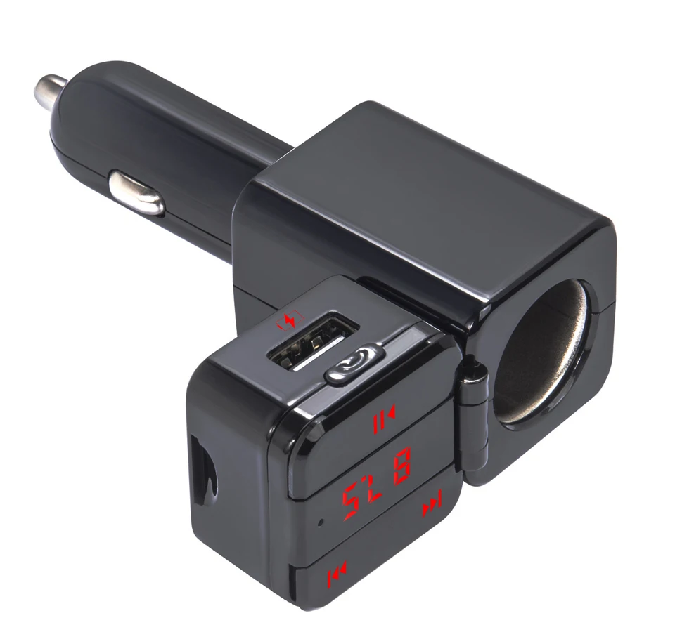 E-ACE fm-передатчик Aux модулятор Bluetooth Handsfree автомобильный комплект автомобильный аудио mp3-плеер с прикуривателем двойной USB Автомобильное зарядное устройство