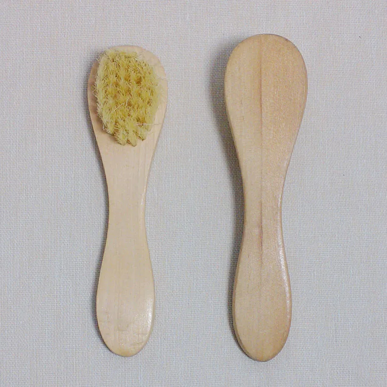 Деревянная щётка для щетины кабана щетка лица натуральная щетиная деревянная